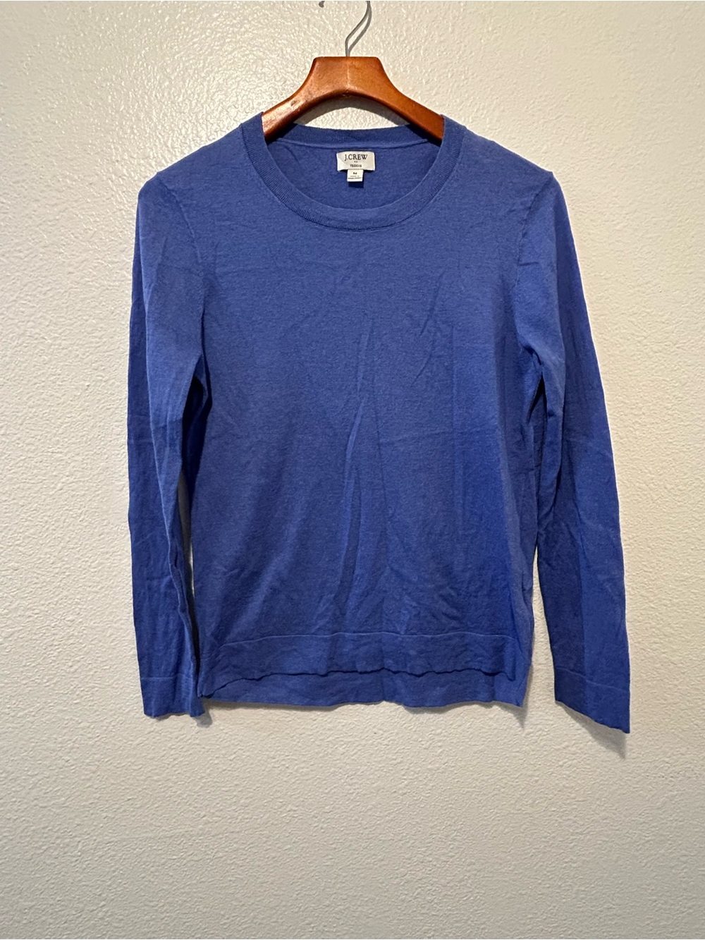 J. Crew Men’s Crewneck Sweater in Royal Blue
